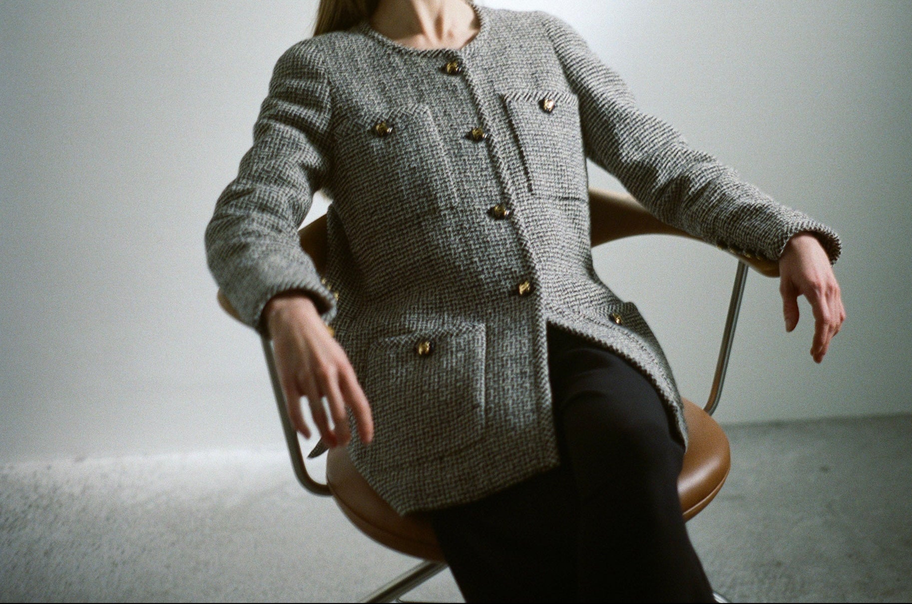 1991 TWEED JACKET - SIZE 34/36