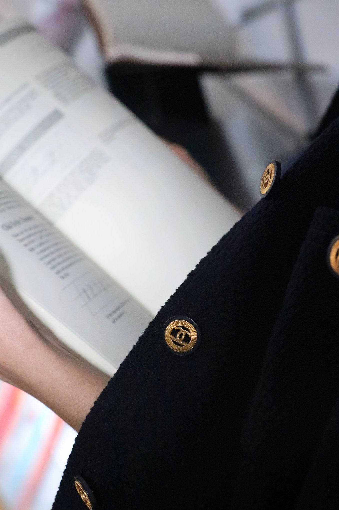 1991 NAVY JACKET - SIZE 34