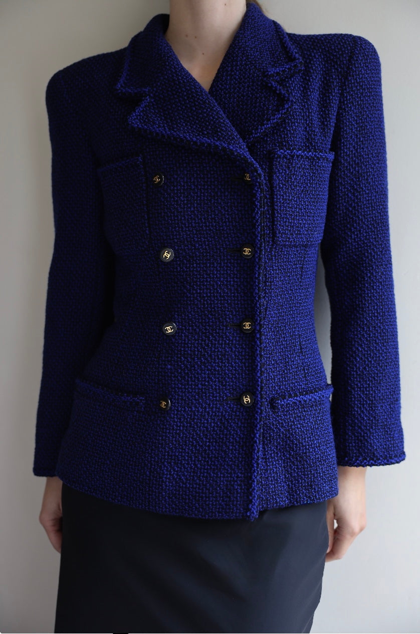 1995 COBALT TWEED, SIZE 34