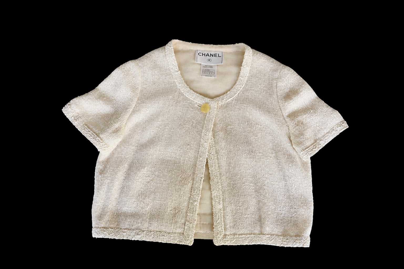 SS99 TWEED SUMMER TOP, SIZE 36