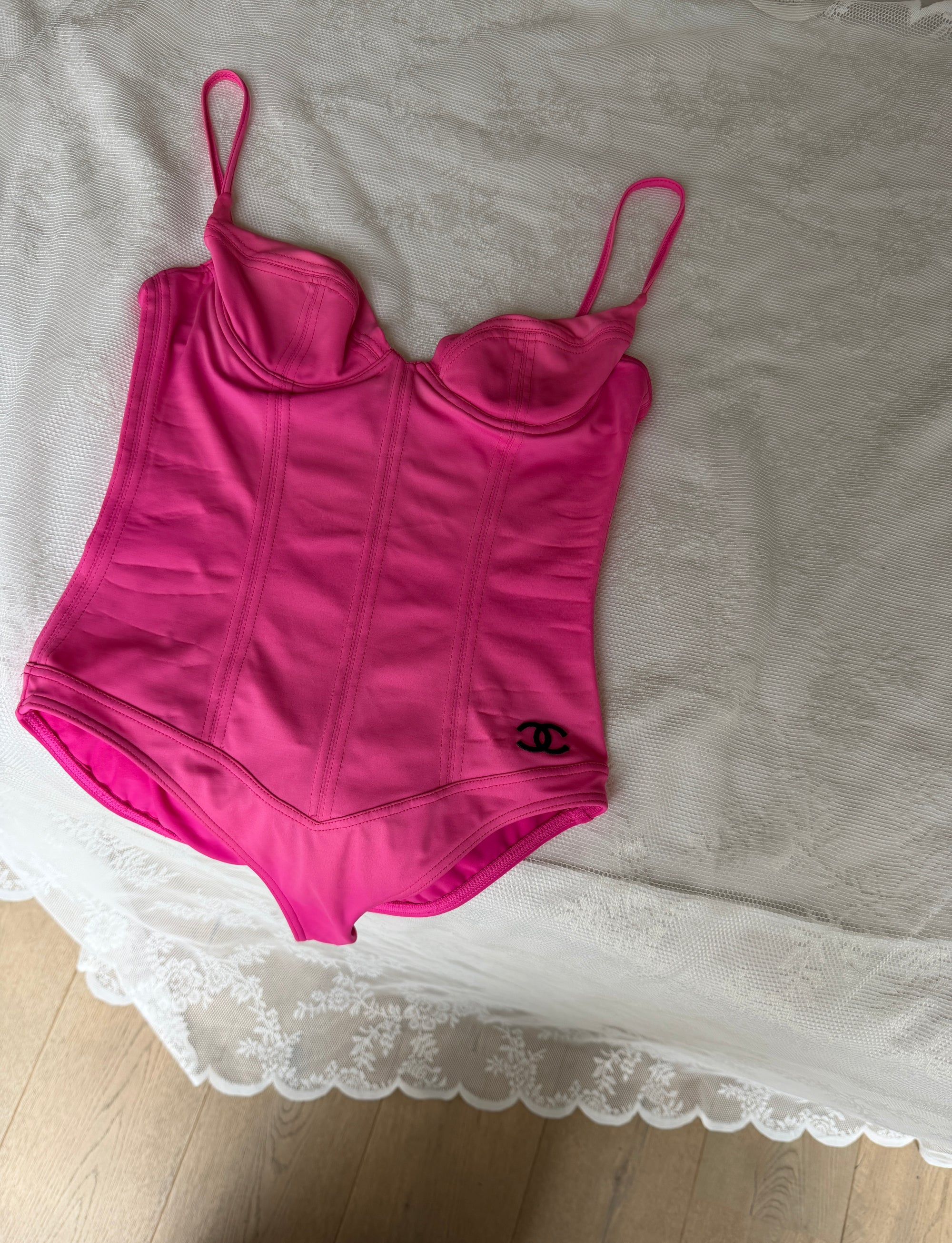 PINK SWIM SUIT 1995