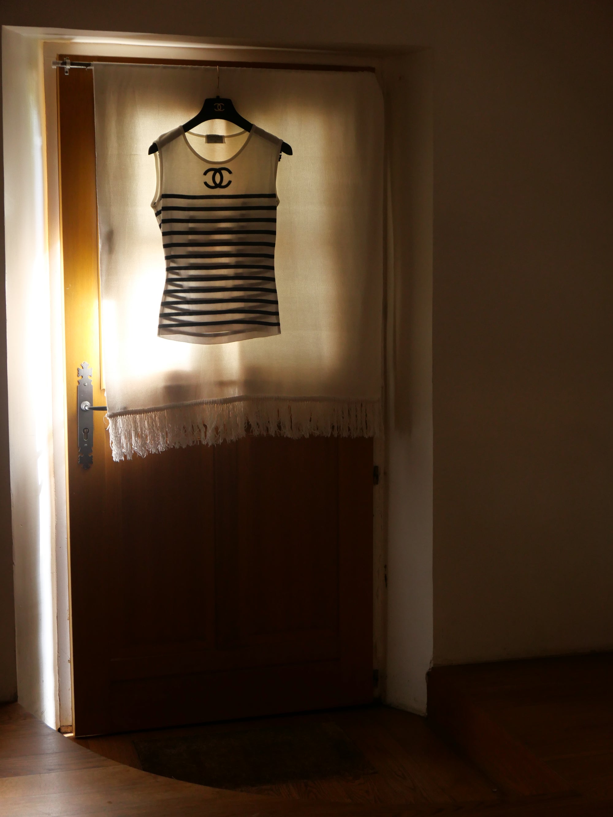 1994 STRIPED LOGO TOP, SIZE 38