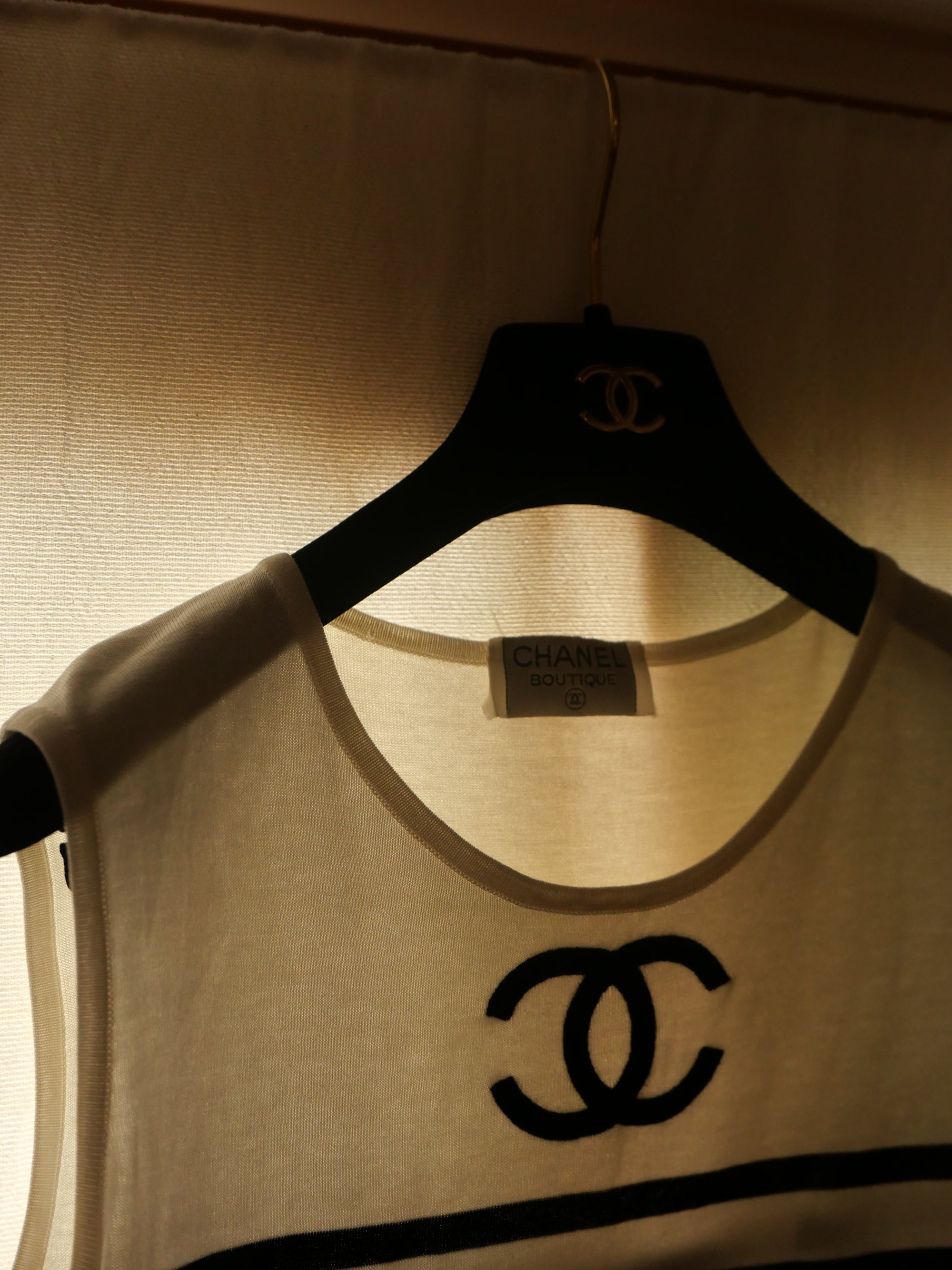 1994 STRIPED LOGO TOP, SIZE 38