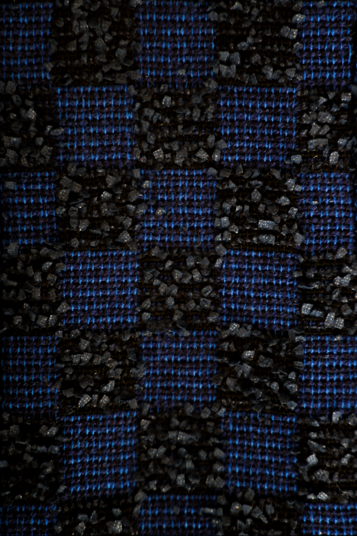 1994 CHECKERED BLUE TWEED - SIZE 34/36