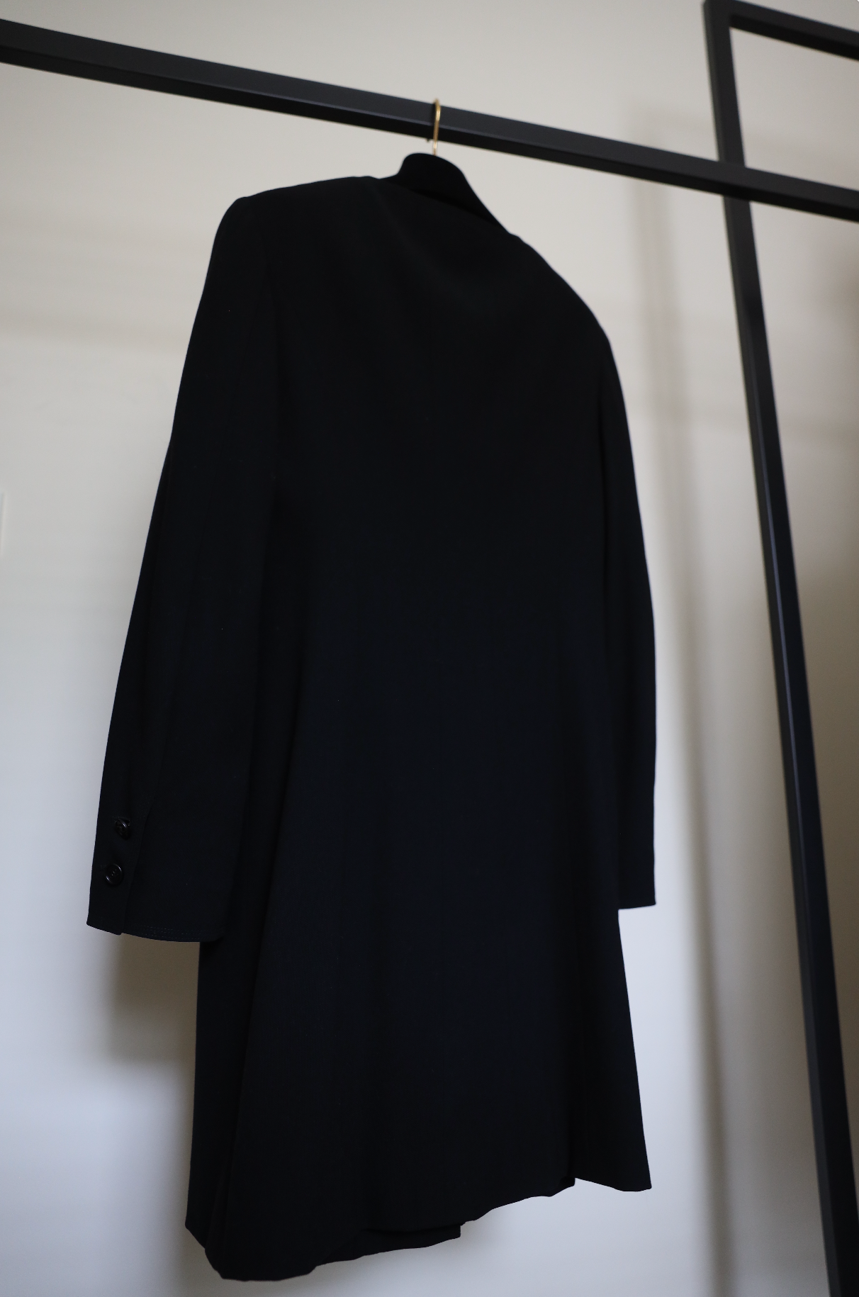 BLACK ALPHABET JACKET, SIZE 36/38