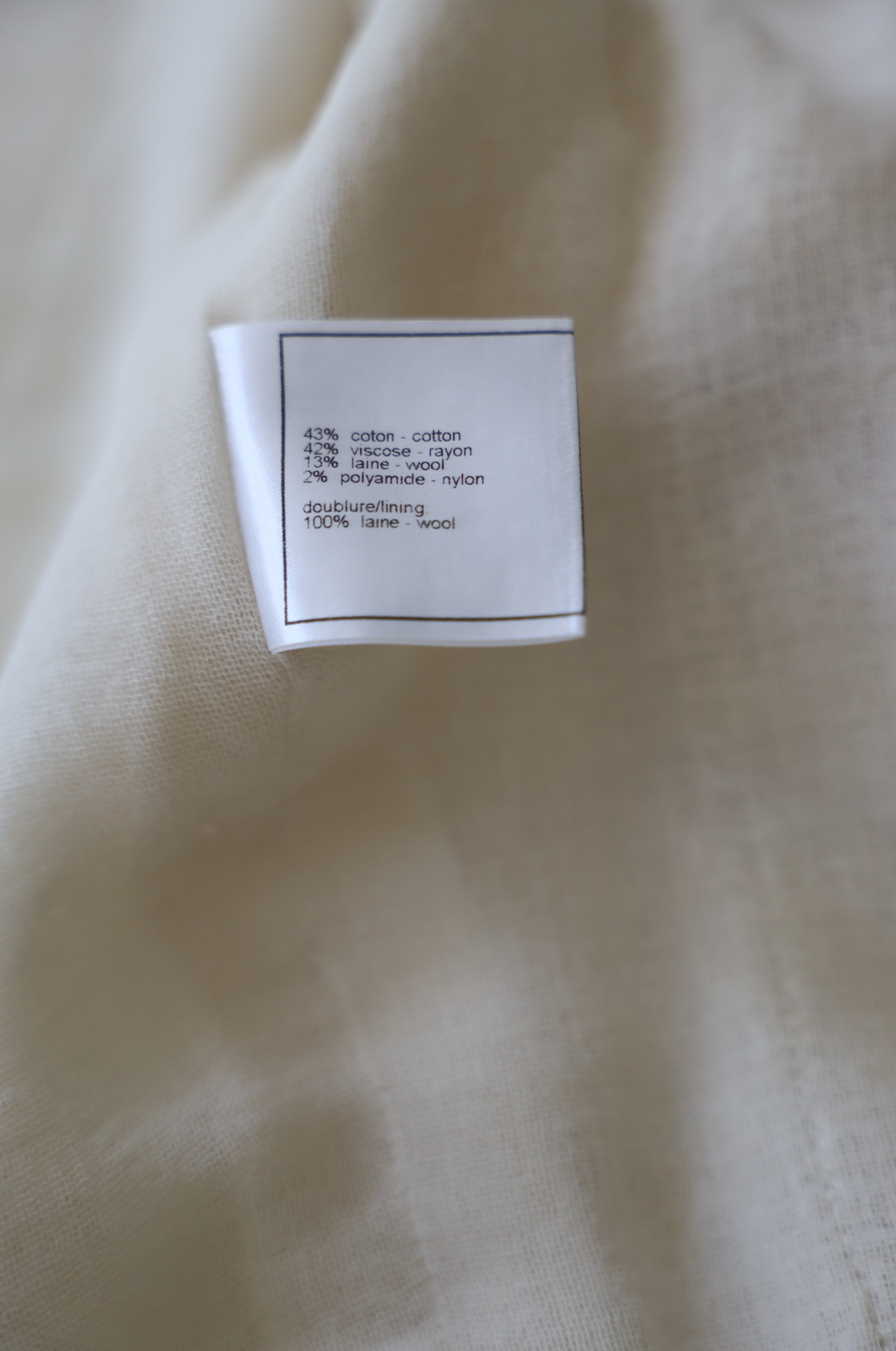 SS99 TWEED SUMMER TOP, SIZE 36