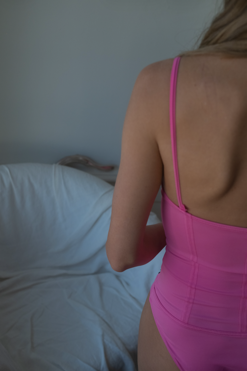 PINK SWIM SUIT 1995