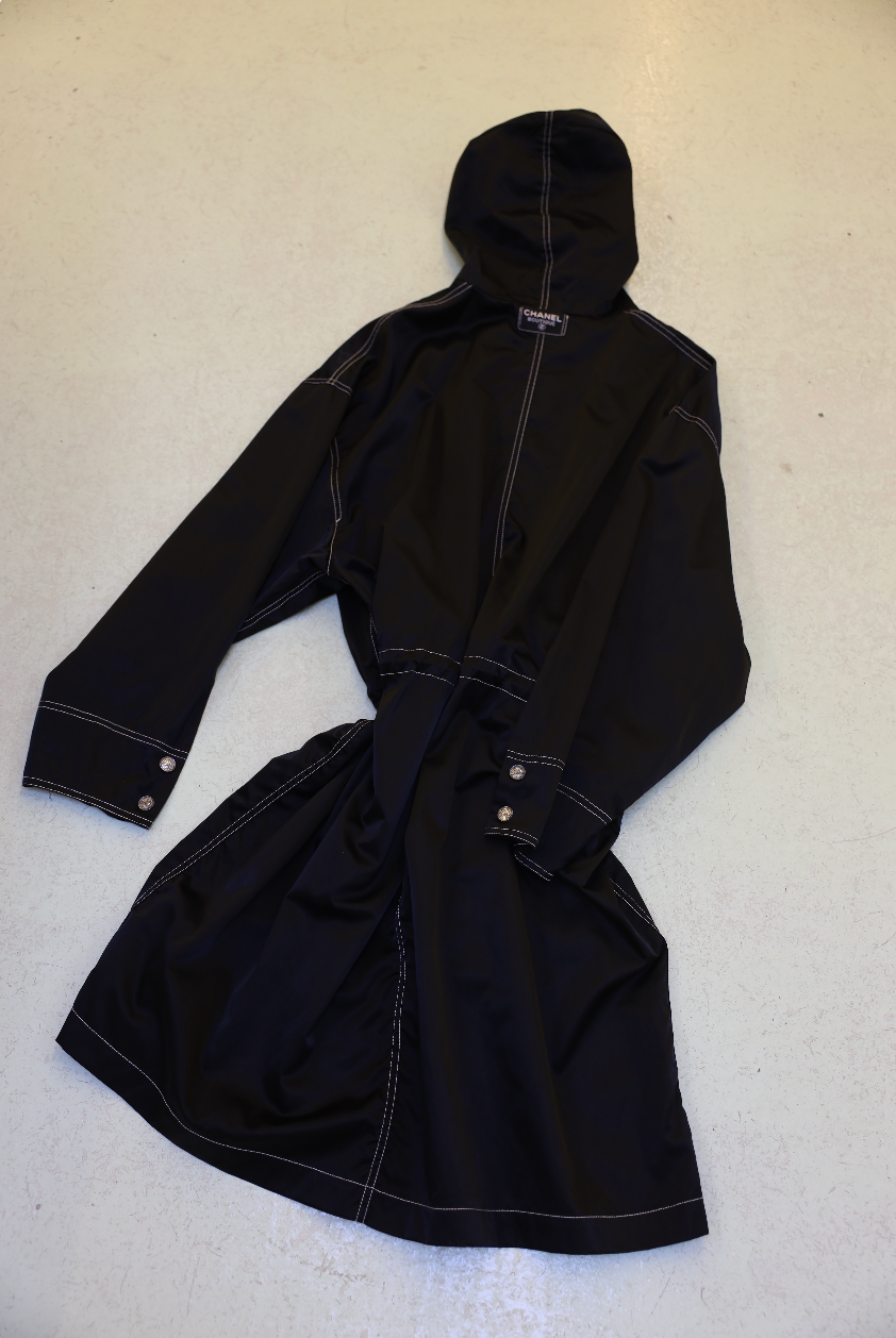 1996 OVERSIZED BLACK COAT