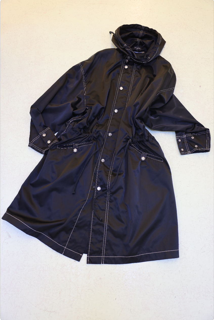 1996 OVERSIZED BLACK COAT
