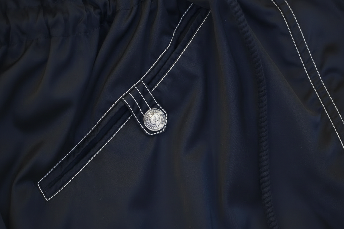1996 OVERSIZED BLACK COAT