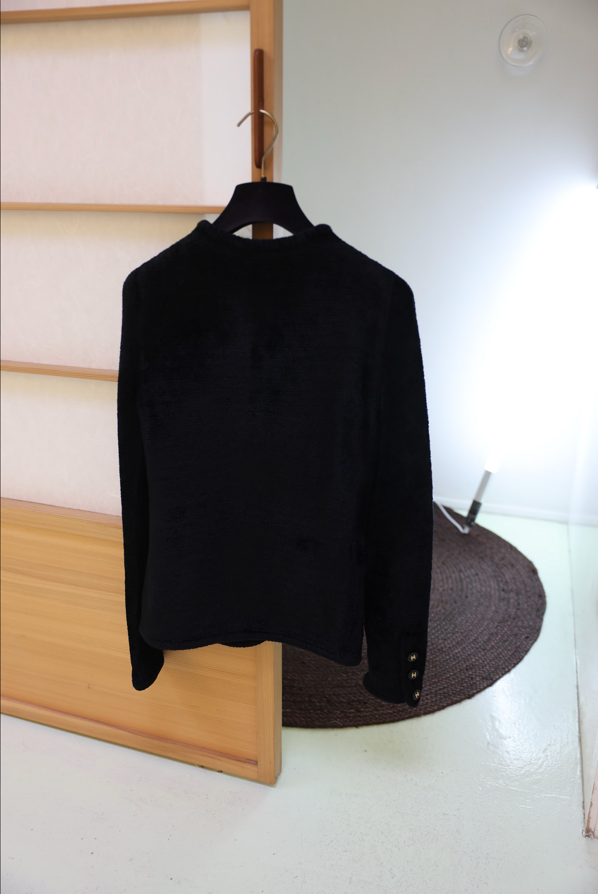 1995 FOUR-POCKET CARDIGAN, SIZE 34/36