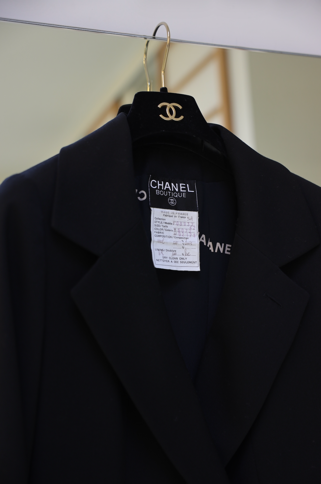 1994 BLACK BLAZER, SIZE 34/36