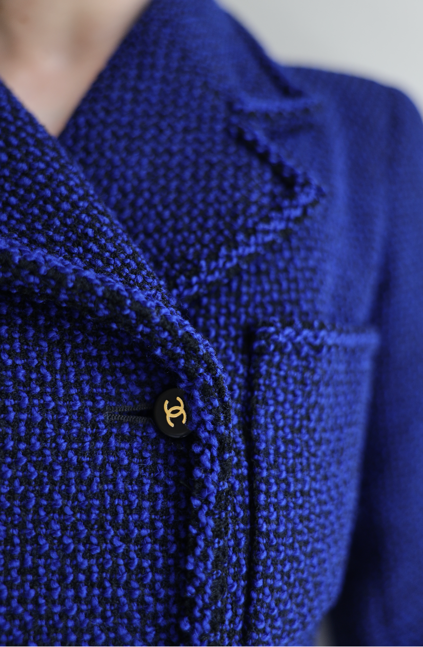 1995 COBALT TWEED, SIZE 34