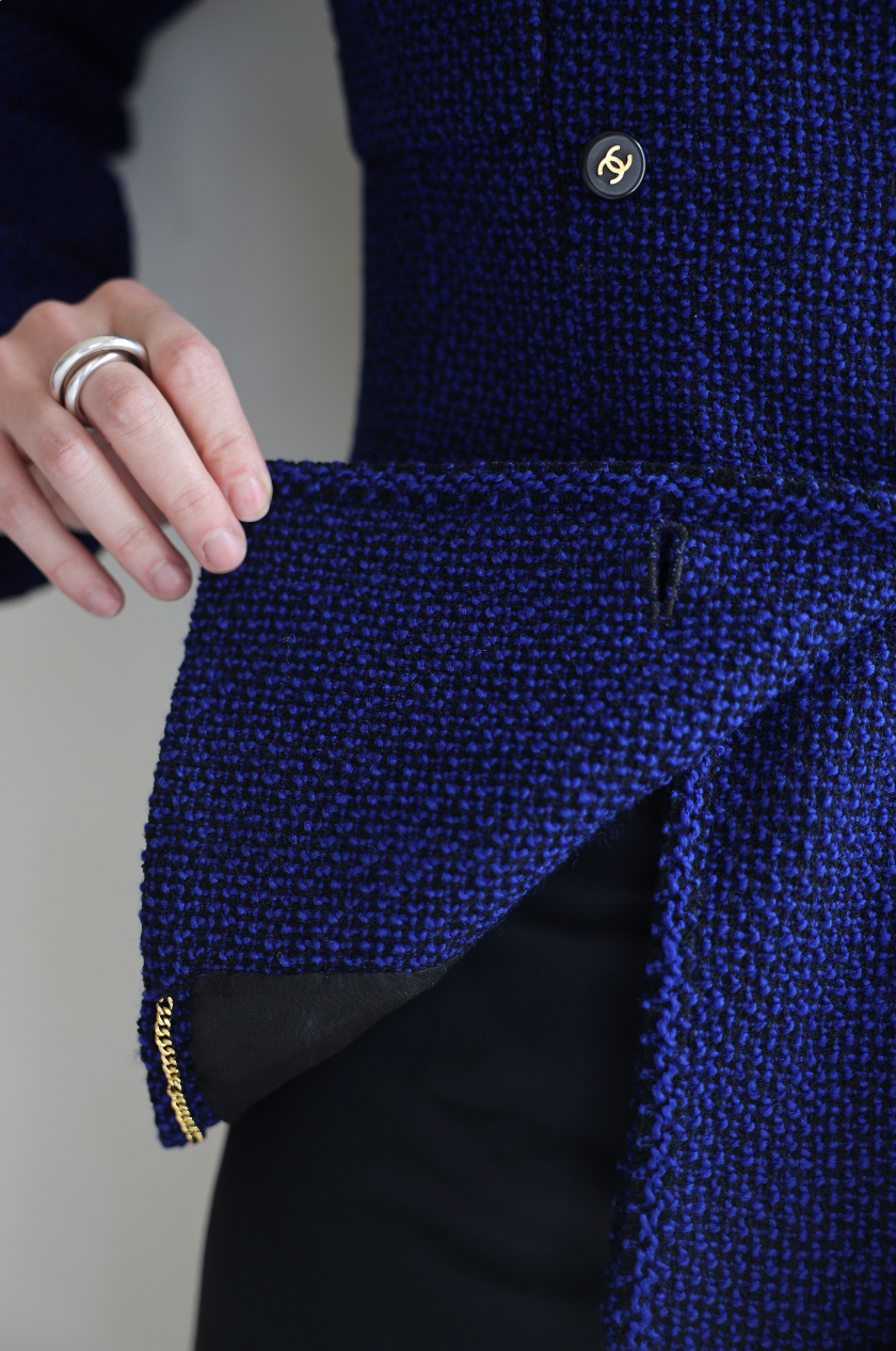 1995 COBALT TWEED, SIZE 34