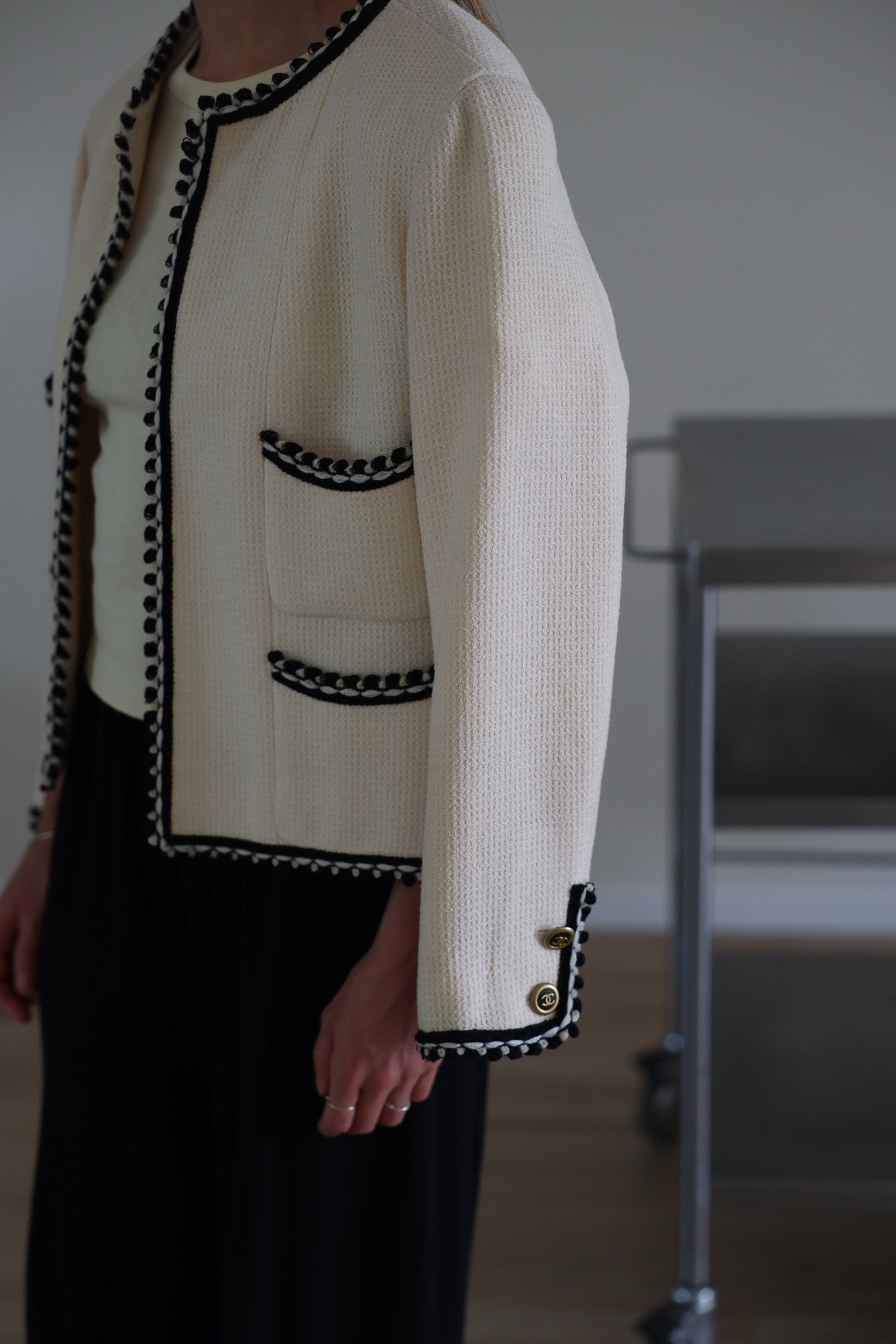 1994 CLASSIC CREAM JACKET, SIZE 36/38