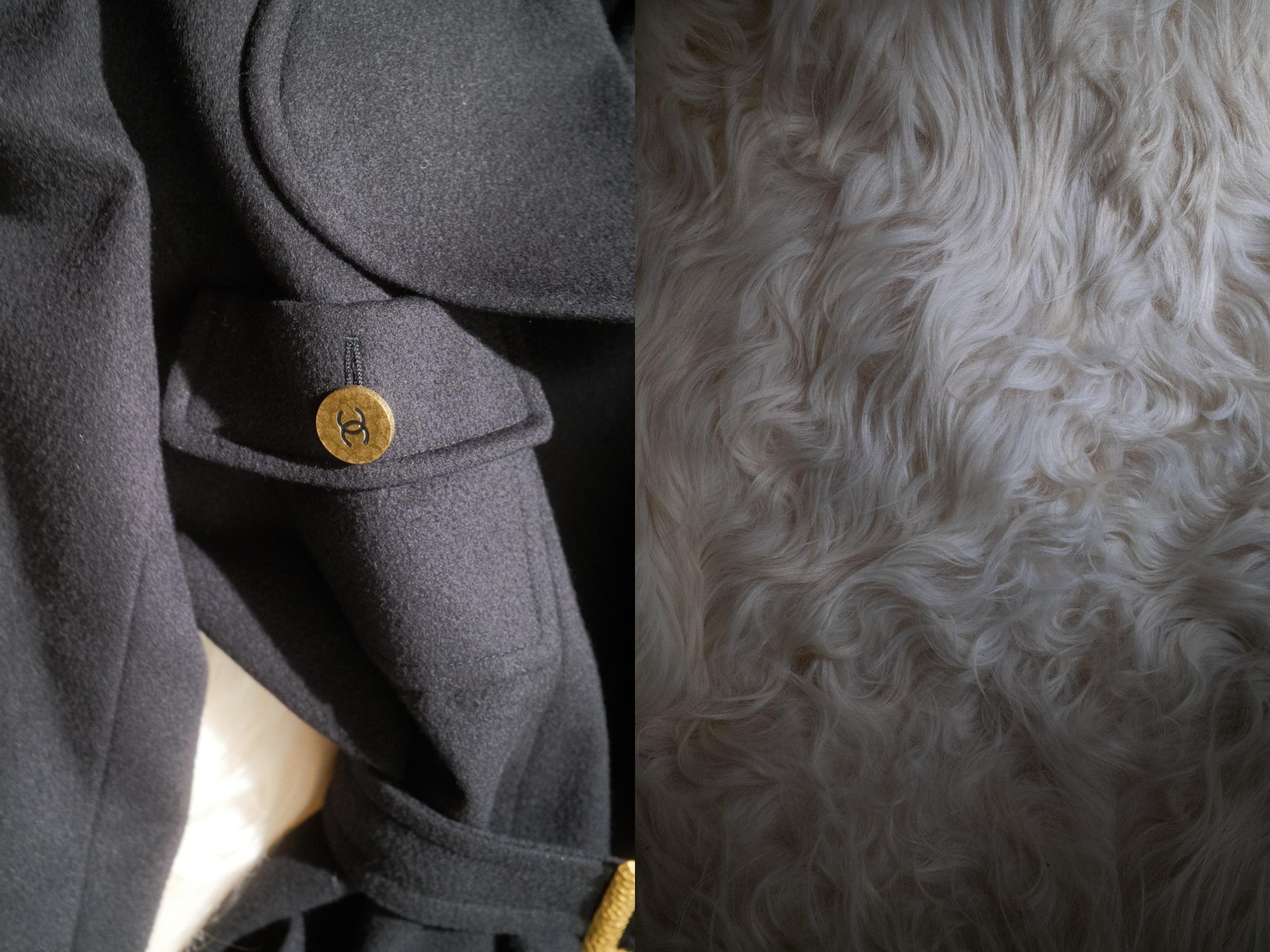 1994 CASHMERE COAT - SIZE 38